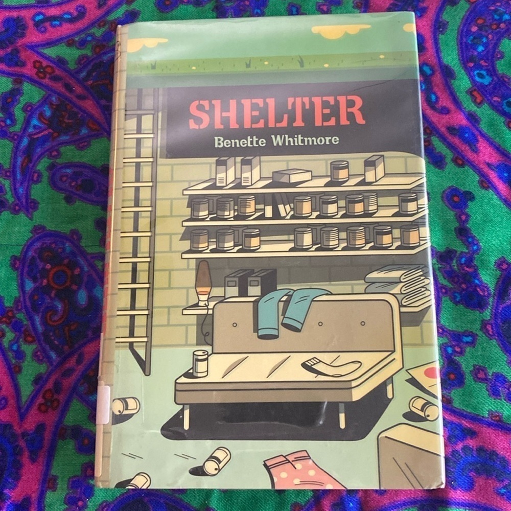 Shelter by Benette Whitmore Hardcover 2006 YA Fiction Novel Ex-Lib